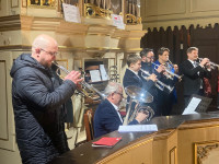 Koncert Kolęd na instrumenty dęte blaszane SM I i II stp Ostrów Wlkp. - 19 I 2025