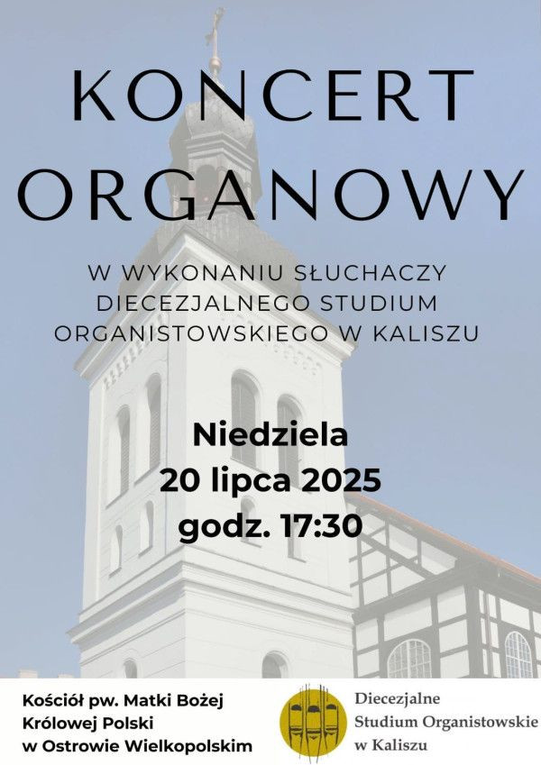 Letni Koncert Organowy